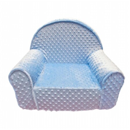 Fun Furnishings Blue Minky Dot My First Chair 60318